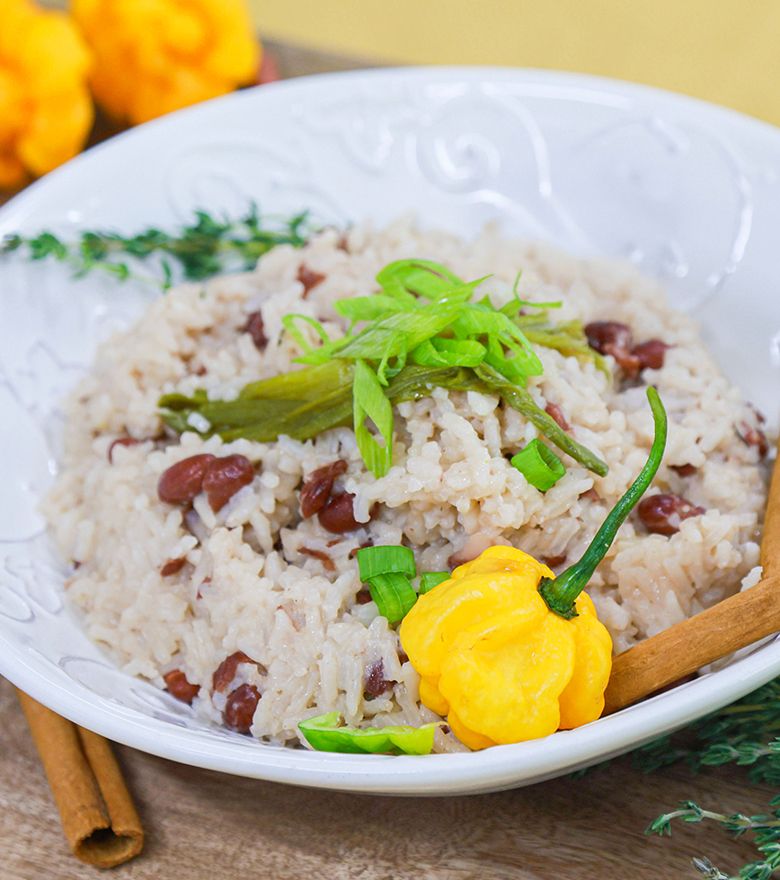 Arroz con guisantes